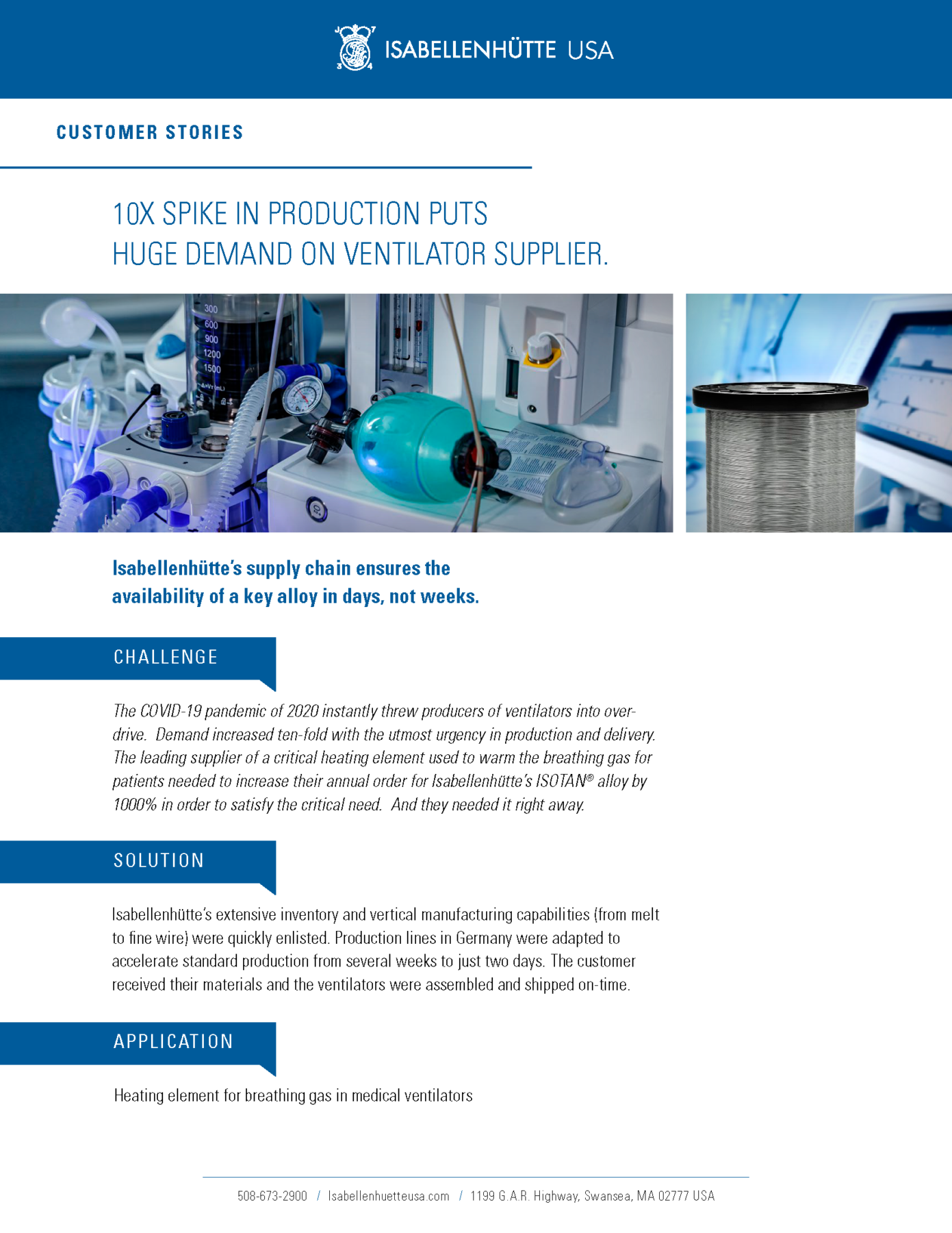 Ventilators - ISOTAN Problems We Solve